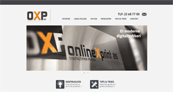Desktop Screenshot of oxp.no